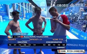 委内瑞拉男子跳水选手毫不畏惧，摘取铜牌